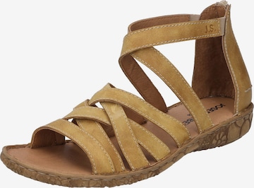 JOSEF SEIBEL Sandal 'Rosalie 53' in Yellow: front