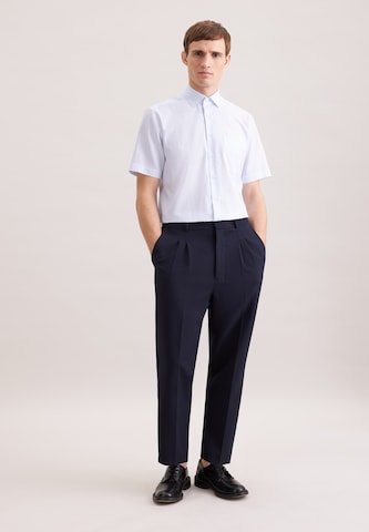 Fit confort Chemise business 'Smart Essentials' SEIDENSTICKER en bleu