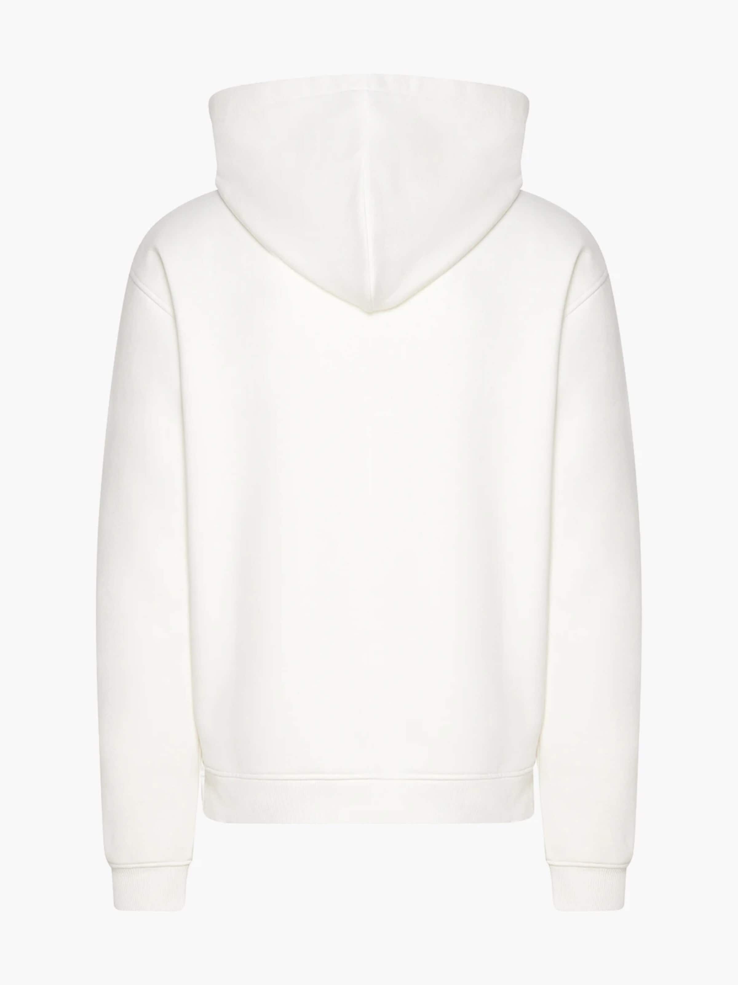 cfab (formerly creamy fabrics) - Sudadera 'Menswear Relaxed Fit Classic Hoodie' en blanco