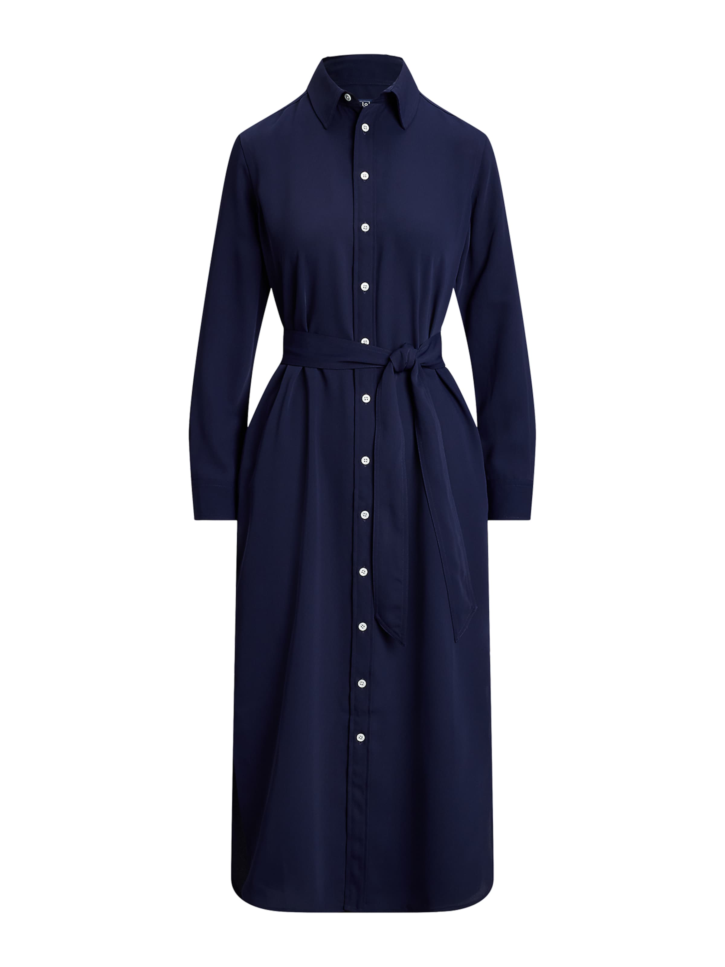 Robe-chemise Polo Ralph Lauren en bleu : devant