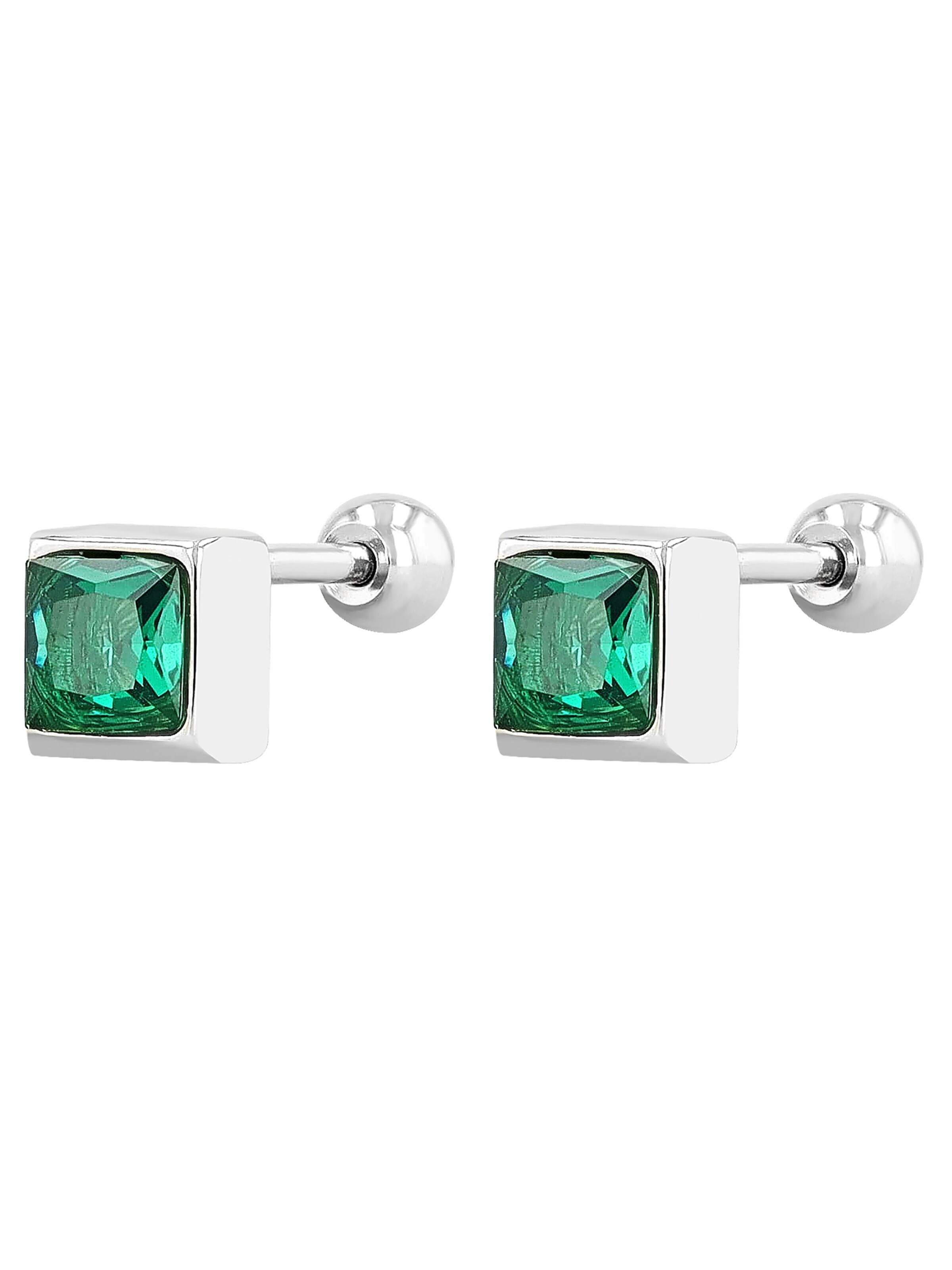 Akzent Earrings 'Lyca, langlebig' in Silver