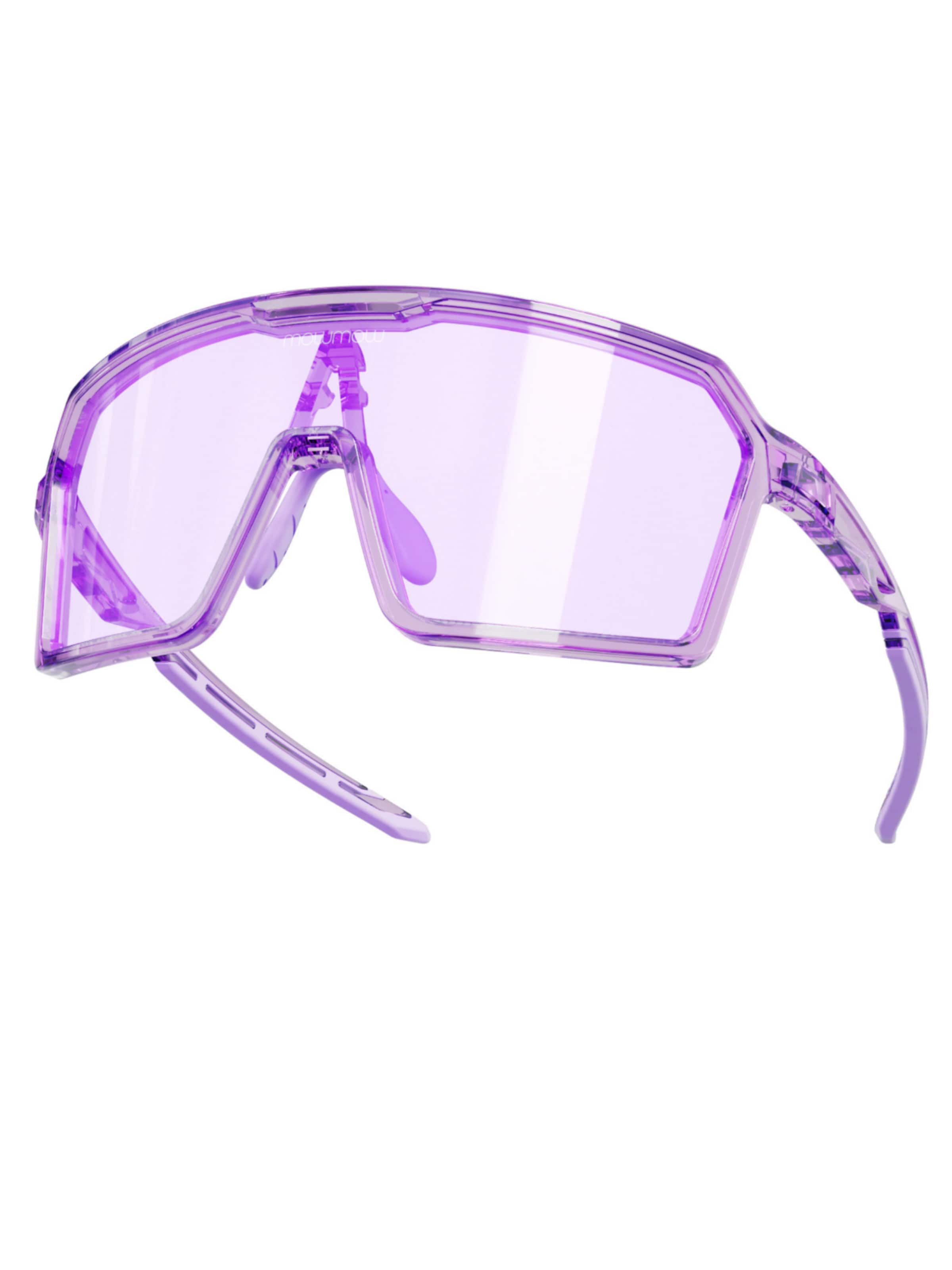 Occhiali da sole sportivi 'MowMow Wizard Sunglasses - Sports Glasses - Photochromic Lens - Men - Women' di Mowmow in lilla