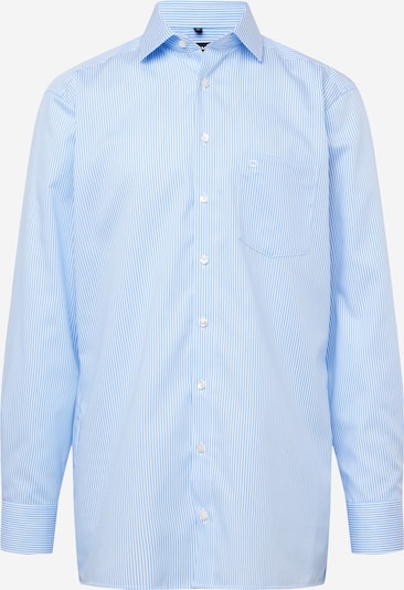 OLYMP Skjorte 'Luxor' i lyseblå / hvid, Produktvisning