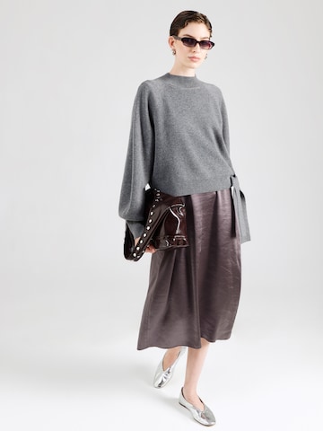 BOSS Sukienka 'Flalina' w kolorze szary