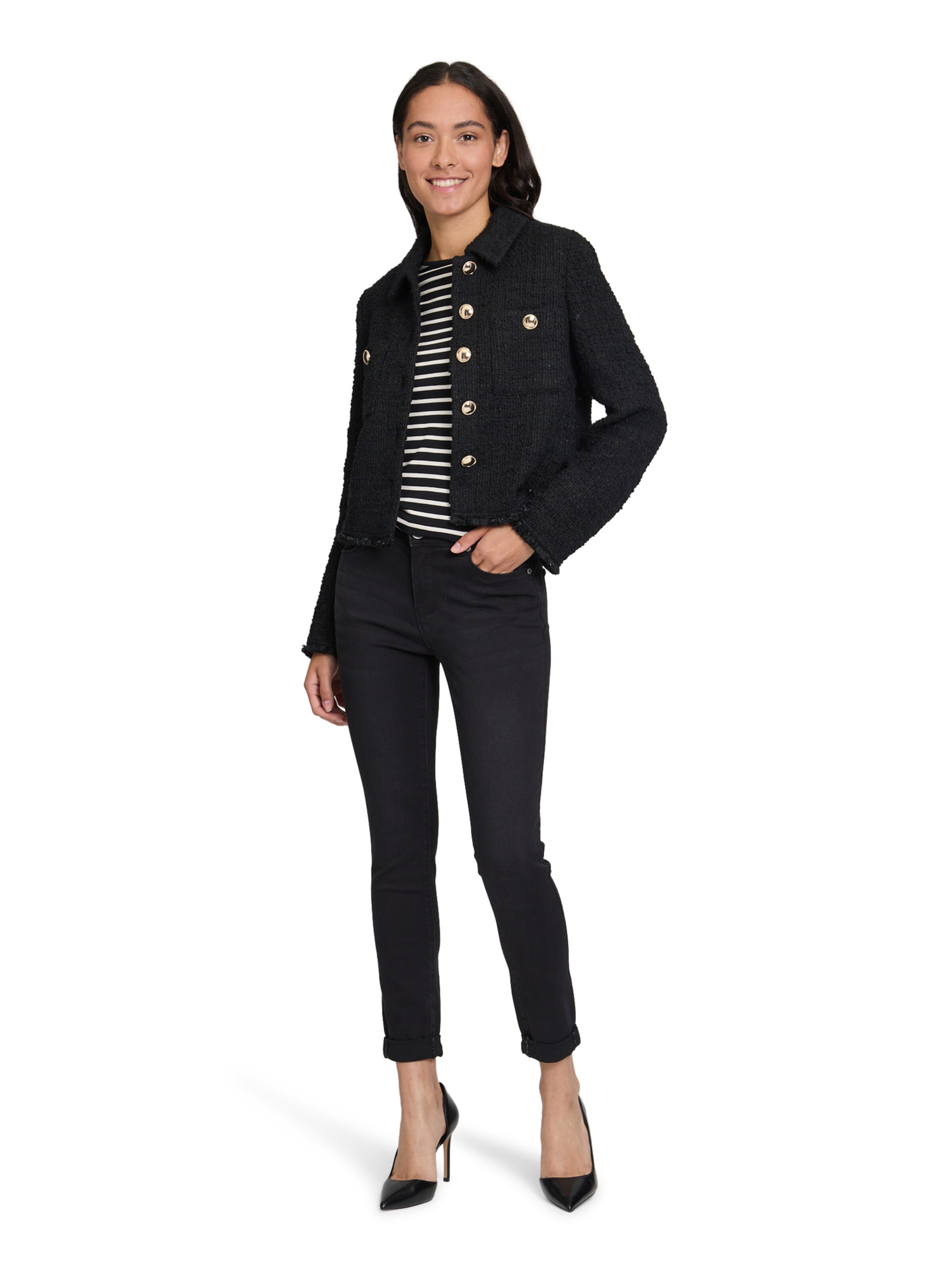 Betty Barclay Slim fit Jeans in Black