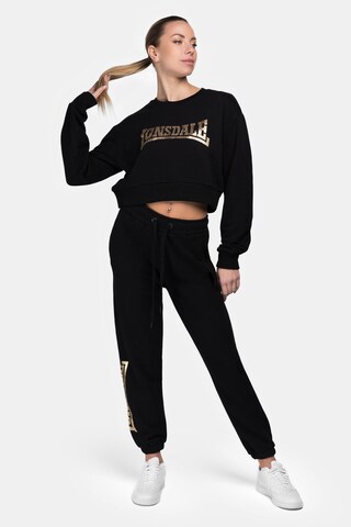 Sweat-shirt 'Culbokie' LONSDALE en noir