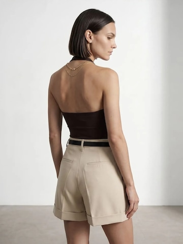 Dilvin Blouse body in Bruin