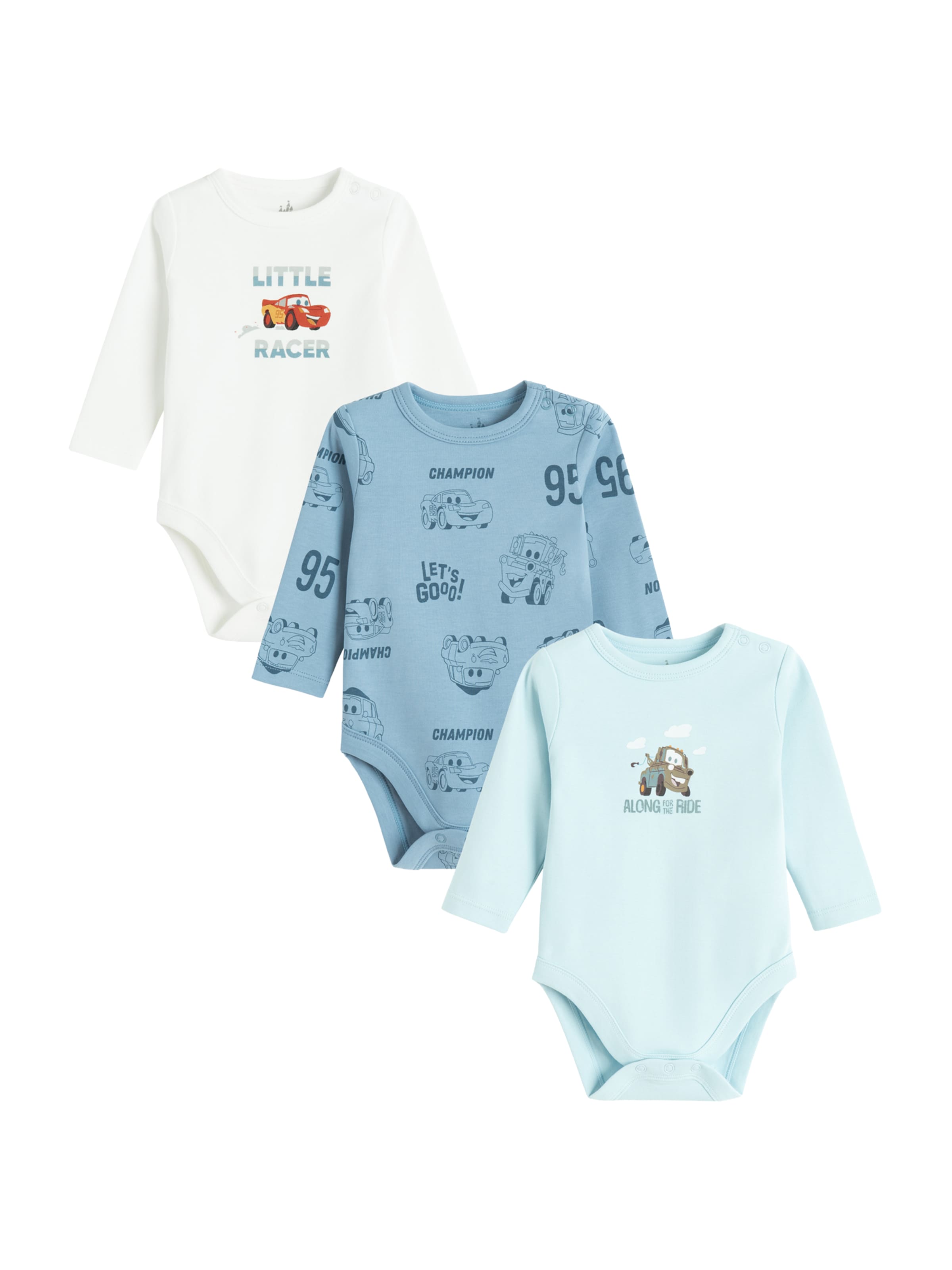 Cool Club Ползунки/боди в Синий: спереди