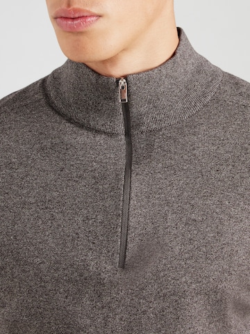 SELECTED Regular Fit Pullover 'SLHBERG' in Braun