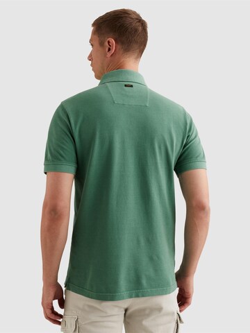 T-Shirt 'Polo shirt with garment-dye wash and tailwing logo' PME Legend en noir