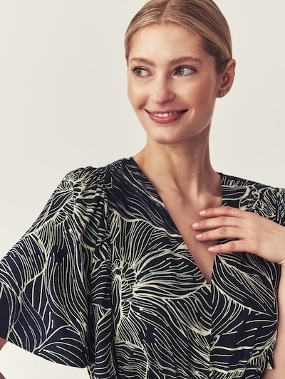 TATUUM Dress 'Porto' in 34 in Chamois / Dark blue, Item view