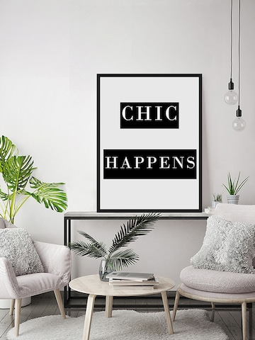 Liv Corday Image 'Chic Happens' in Black