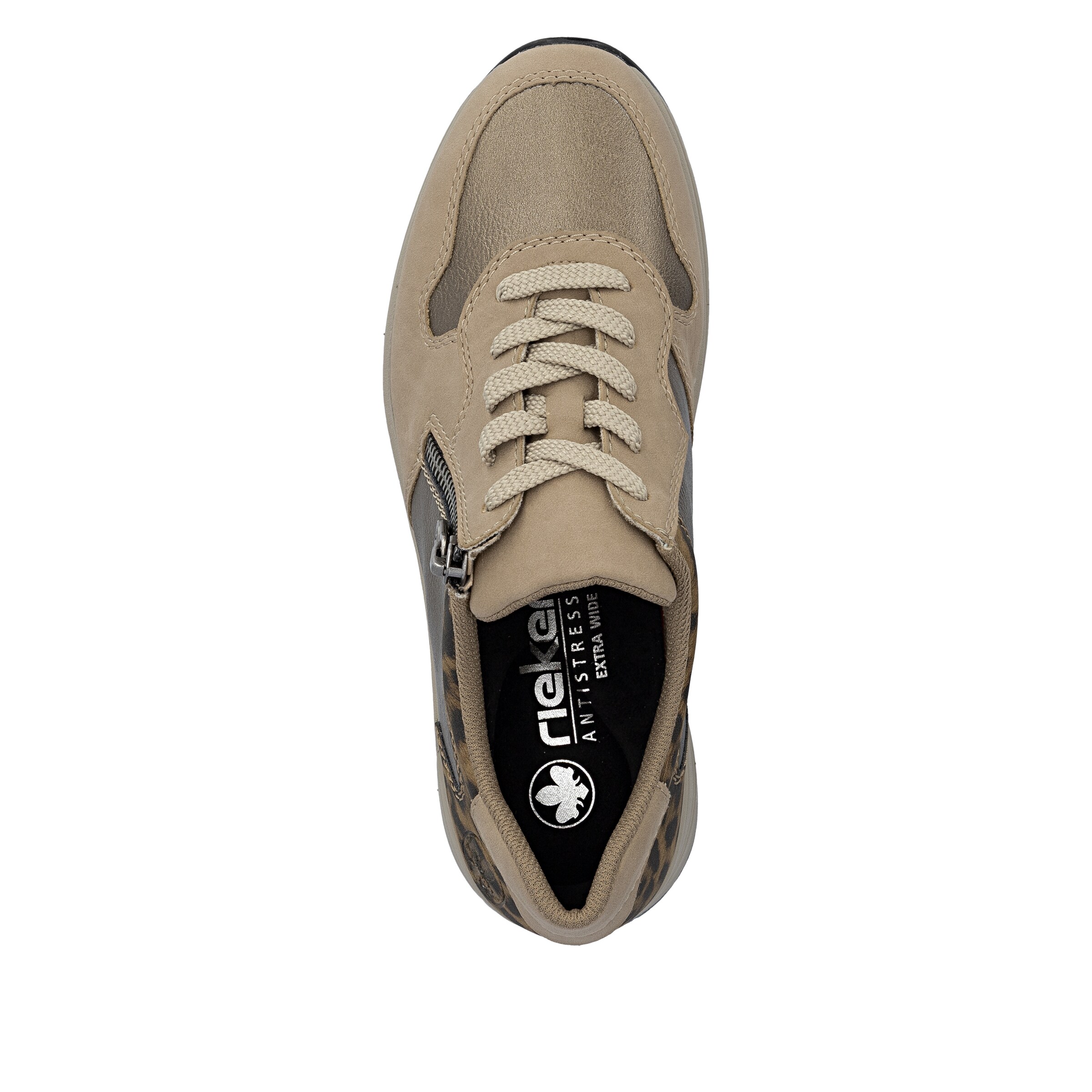 Rieker Sneakers laag 'N9503' in Beige
