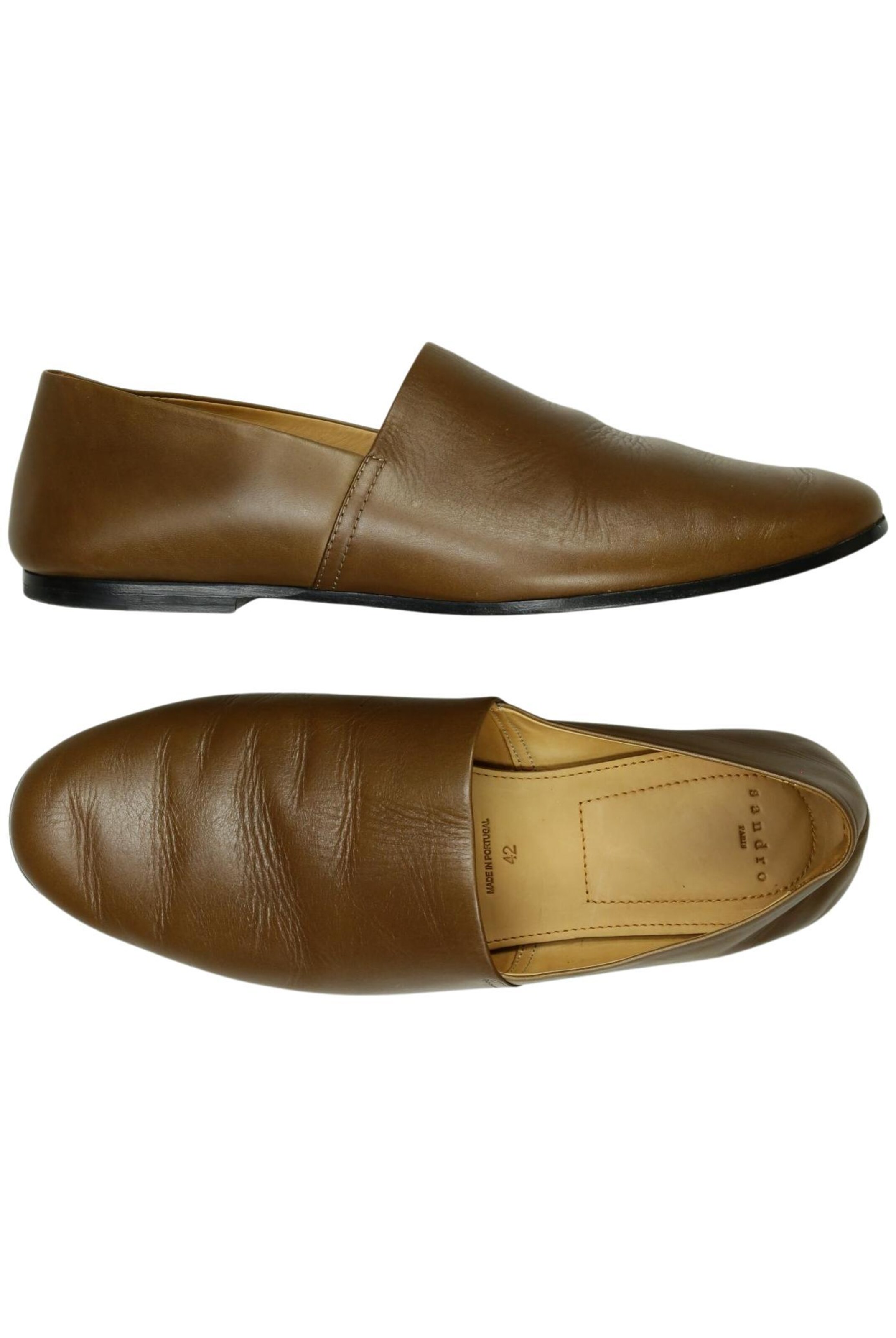 Sandro Flats & Loafers in 42 in Brown: front