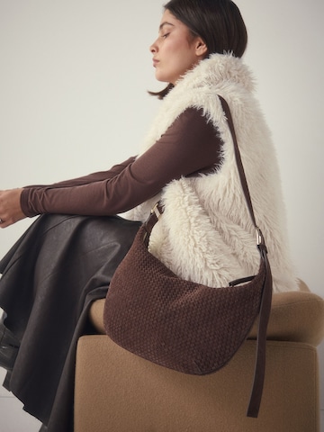 Next Schultertasche in Braun