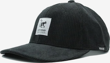 Surf Monkey - Boné desportivo em preto: frente