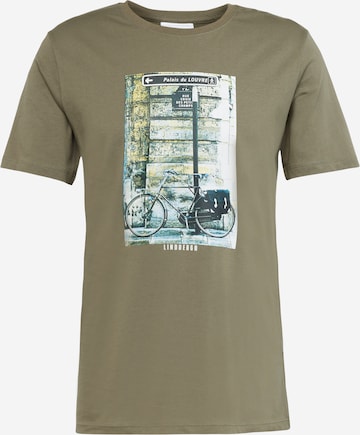 Lindbergh - Camiseta en verde: frente