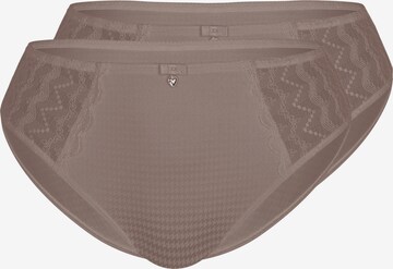 sassa Panty 'BEAUTIFUL CLASSIC' in Brown: front