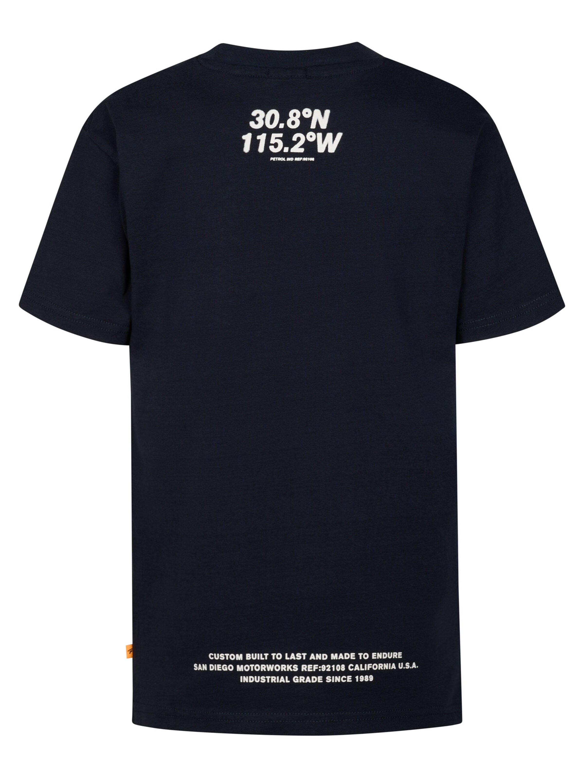 Petrol Industries Shirt 'Bandolera' in Blauw