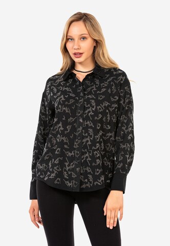 CIPO & BAXX Blouse in Black