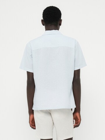 JACK & JONES Классический крой Рубашка 'JJEBREEZE' в Синий