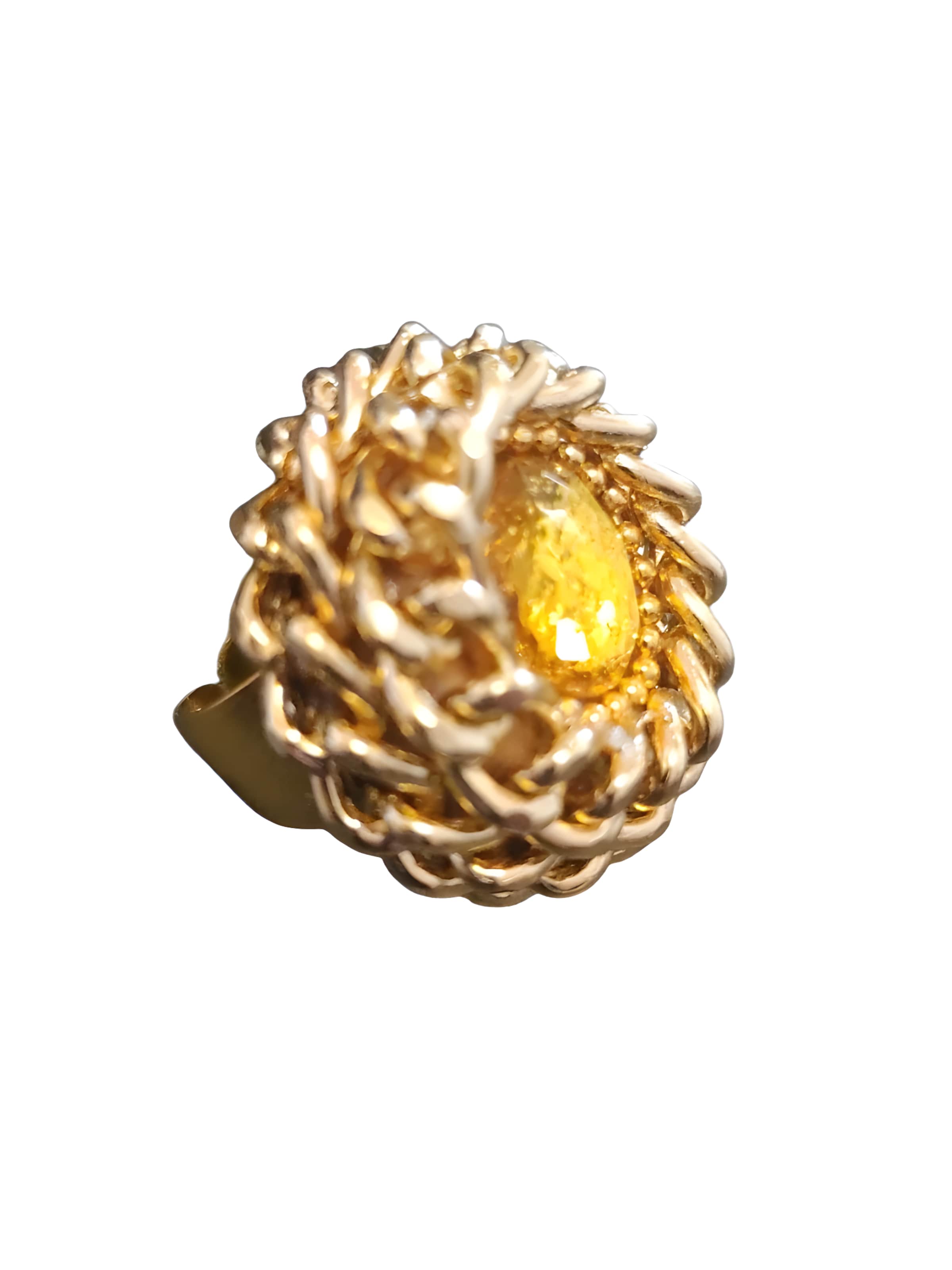 Bague 'Sunlight Nest' CLAUDIA DE ROSA JEWELRY en jaune