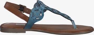 Flip-flops de la s.Oliver pe albastru