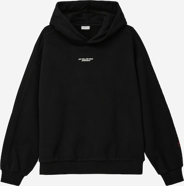 s.Oliver Sweatshirt in Black: front