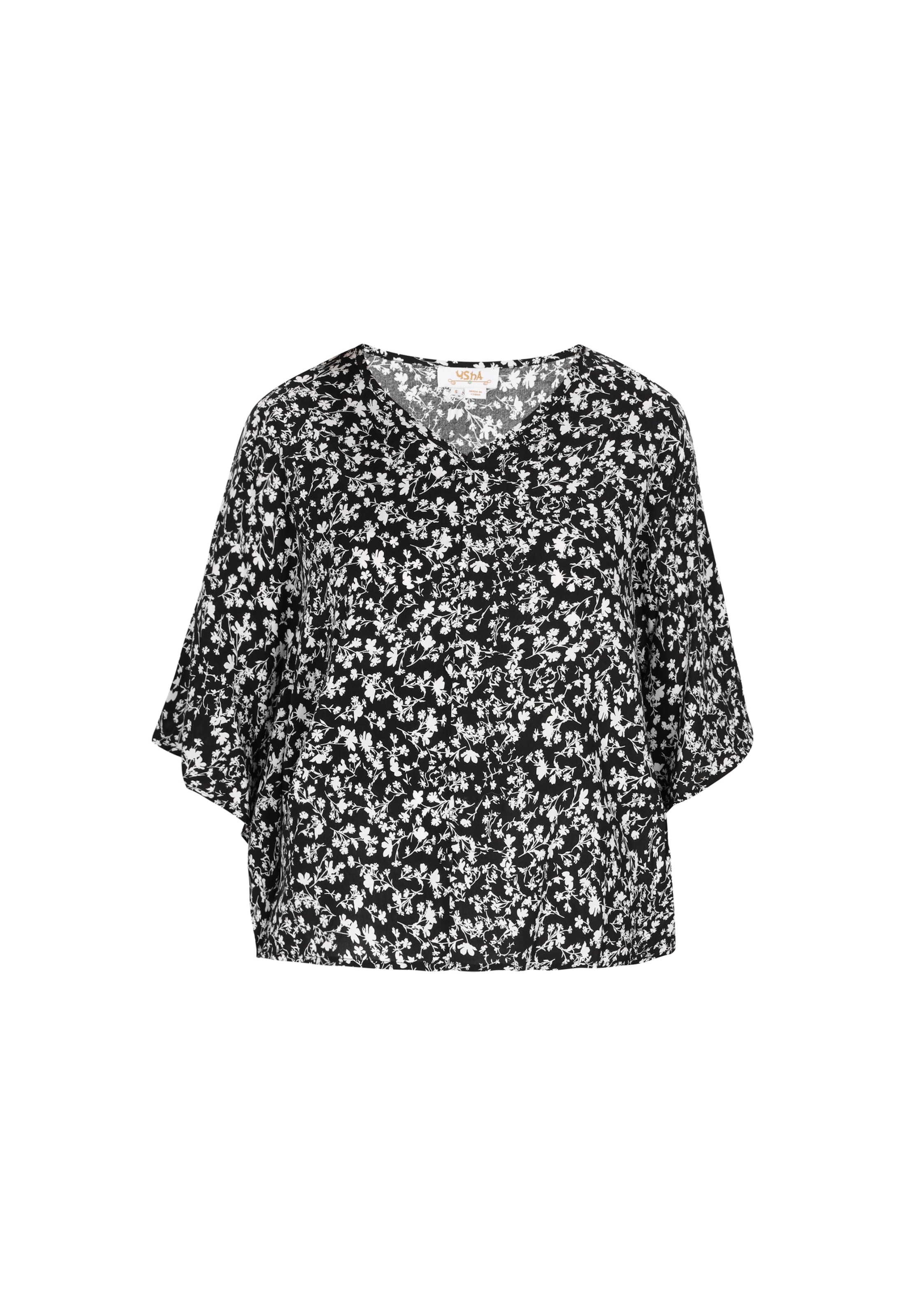 usha FESTIVAL - Blusa en negro: frente