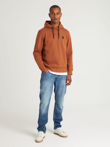 CHASIN' Sweatshirt 'Harper' in Braun