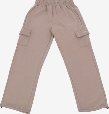 Dropsize Cargo trousers in Grey: front