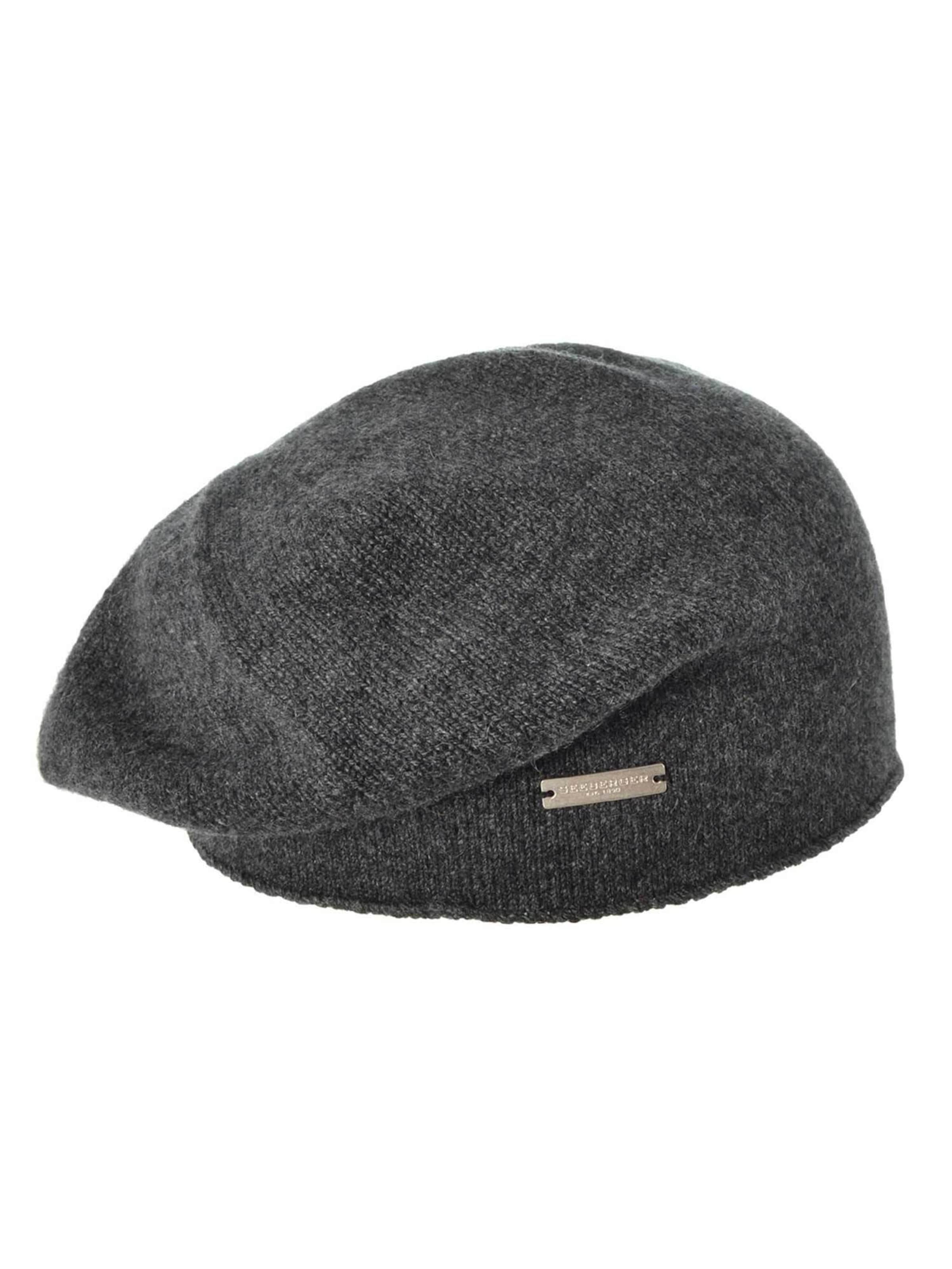 Seeberger Mütze‌‌‌‌‌ in Grau: Vorderseite
