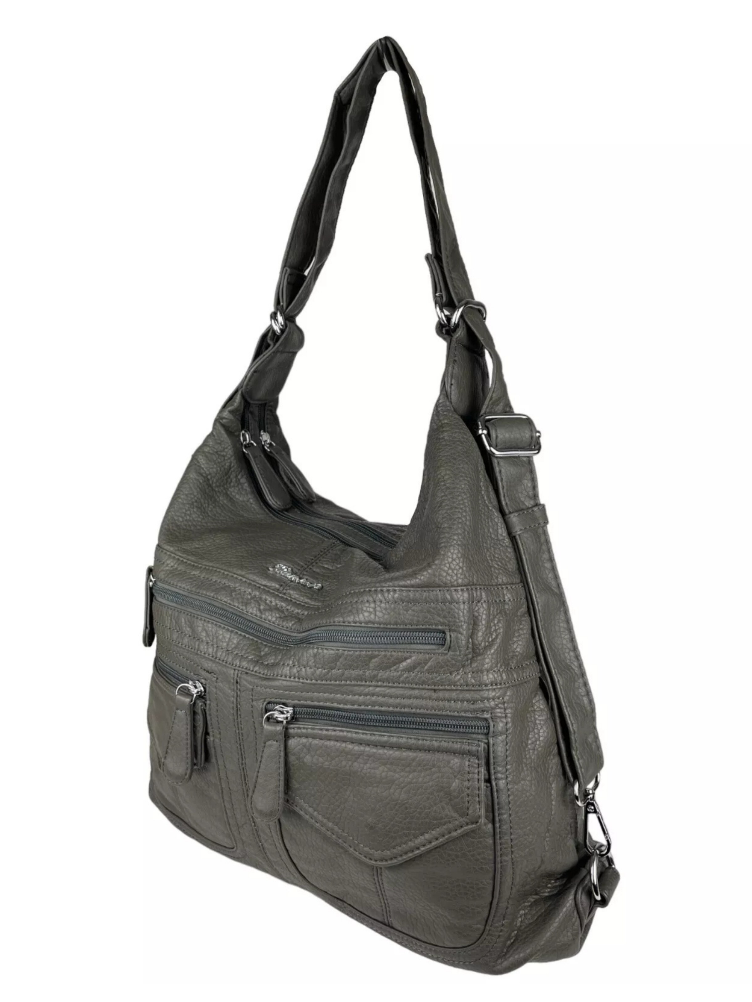 Kumixi Rucksack '2in1 Rucksacktasche'‌‌‌ in Grau