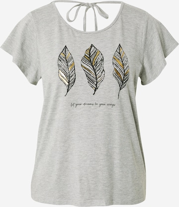 T-shirt 'Jenna' ABOUT YOU en gris : devant