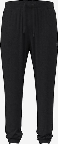 UNDER ARMOUR Tapered Sports trousers 'Rival' in Black: front