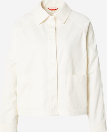 No. 1 Como Välikausitakki 'QUEEN' värissä valkoinen: etupuoli