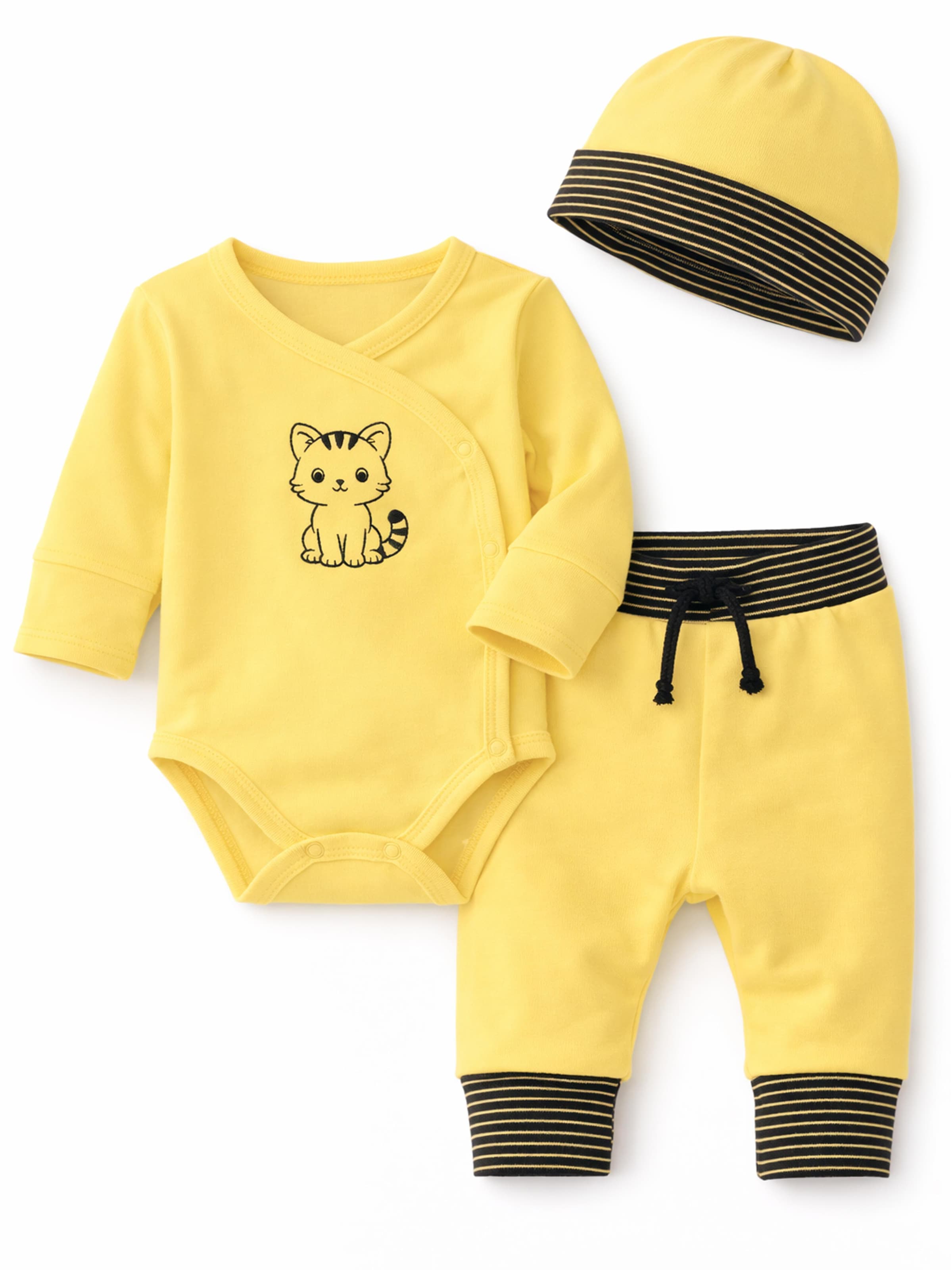 La Bortini Set‌‌‌‌‌‌‌‌ in Gelb: Vorderseite