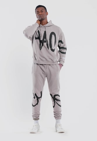 Tom Barron Sweatsuit 'Chaos' in Grey