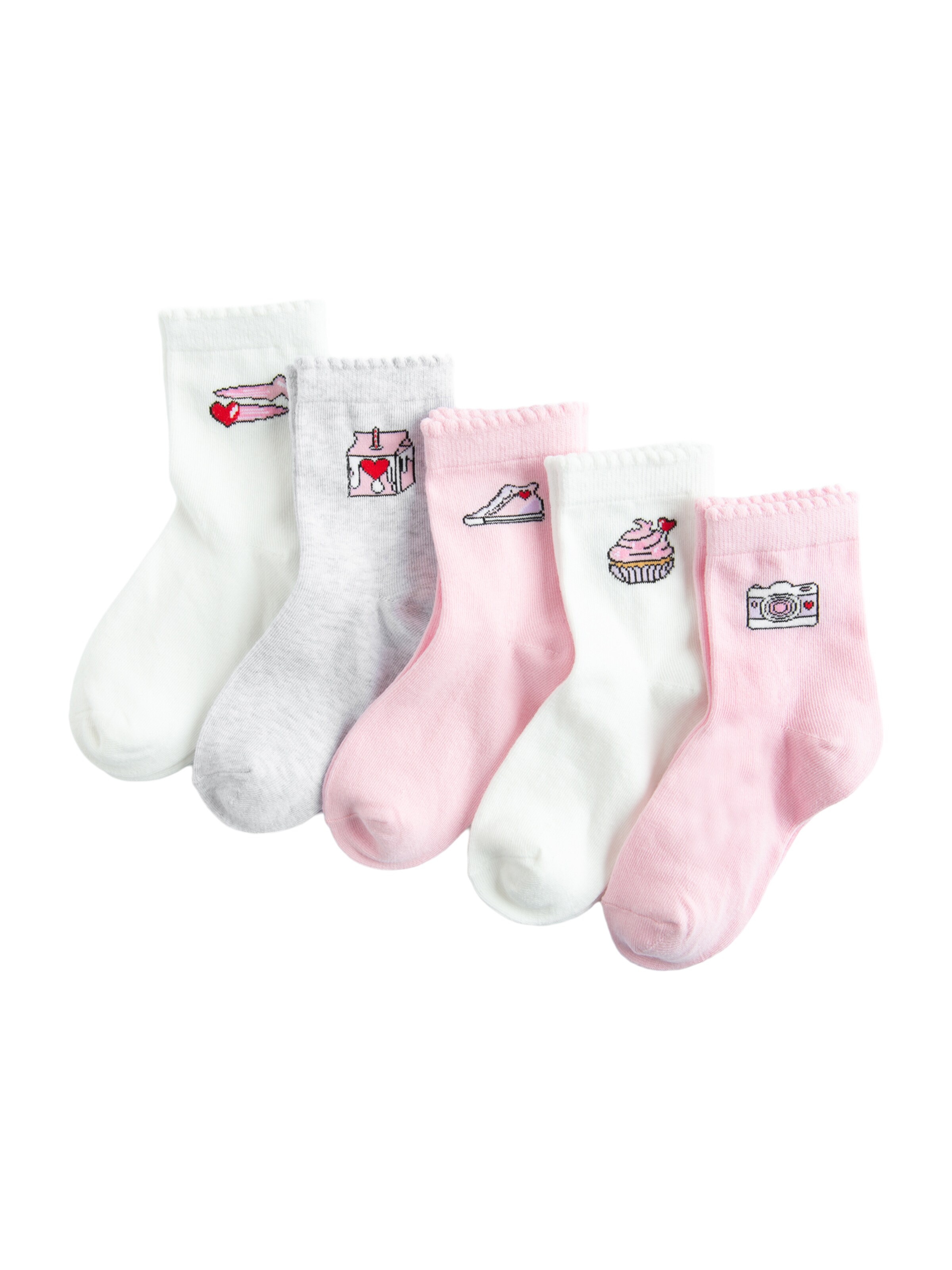 Cool Club - Meias em mistura de cores: frente