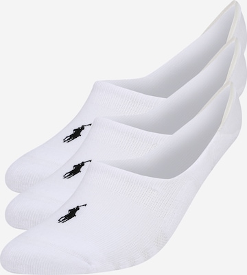 Polo Ralph Lauren Ankelsockor i vit: framsida