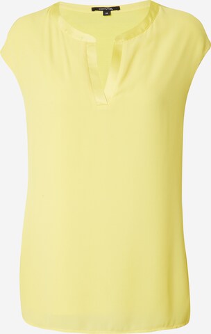T-shirt COMMA en jaune : devant