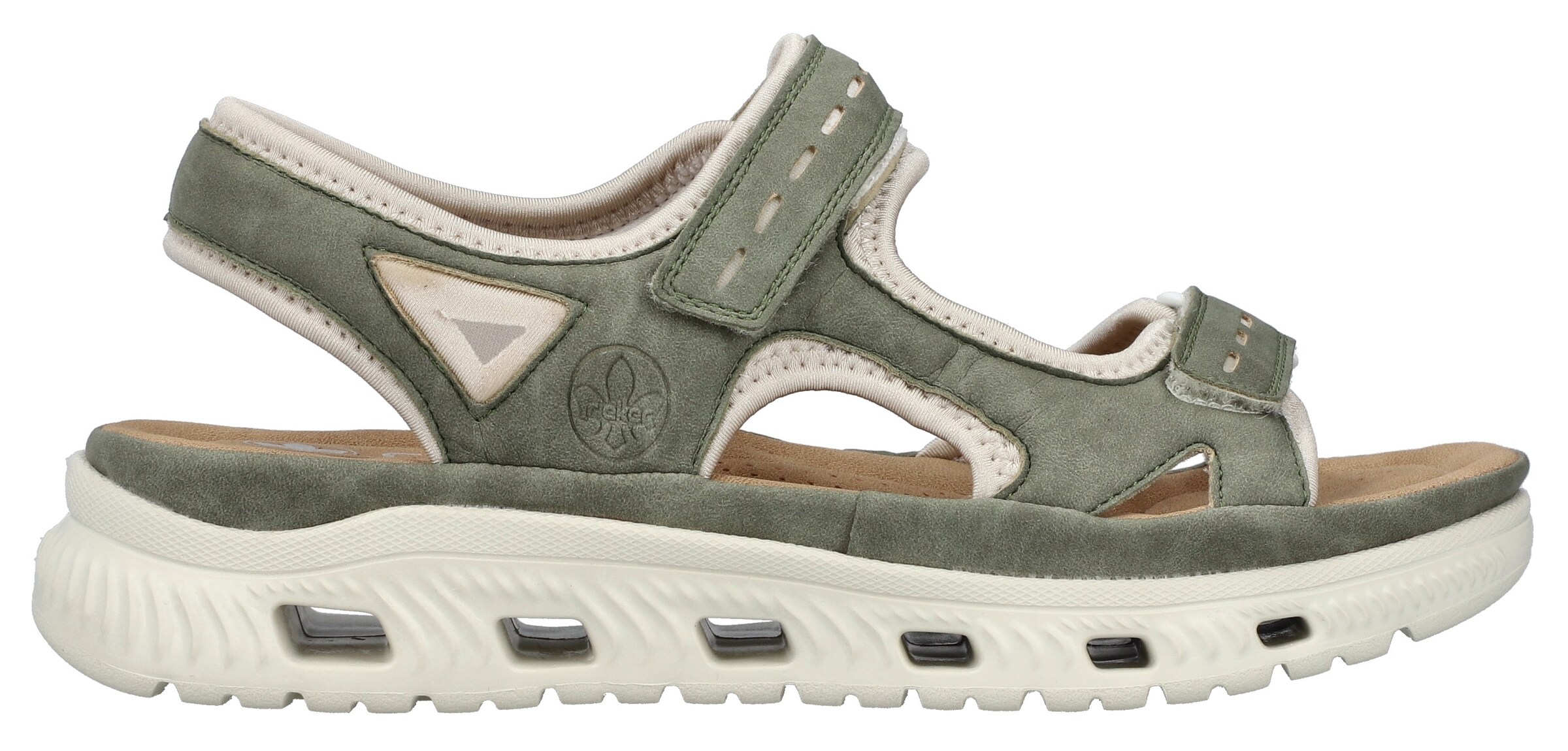 Rieker Trekingové sandále '64066' - Zelená