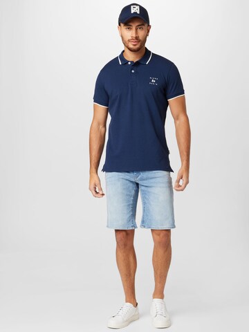 BLEND Regular Shorts in Blau