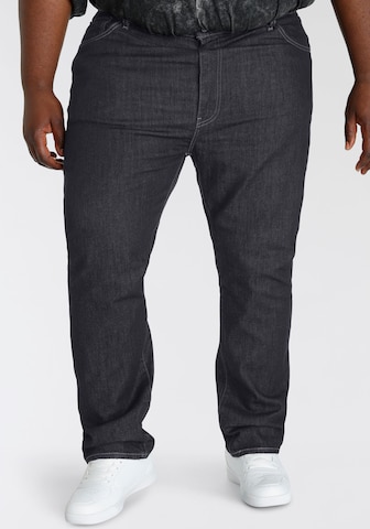Levi's® Big & Tall - Slimfit Calças de ganga '511  Slim B&T' em preto: frente