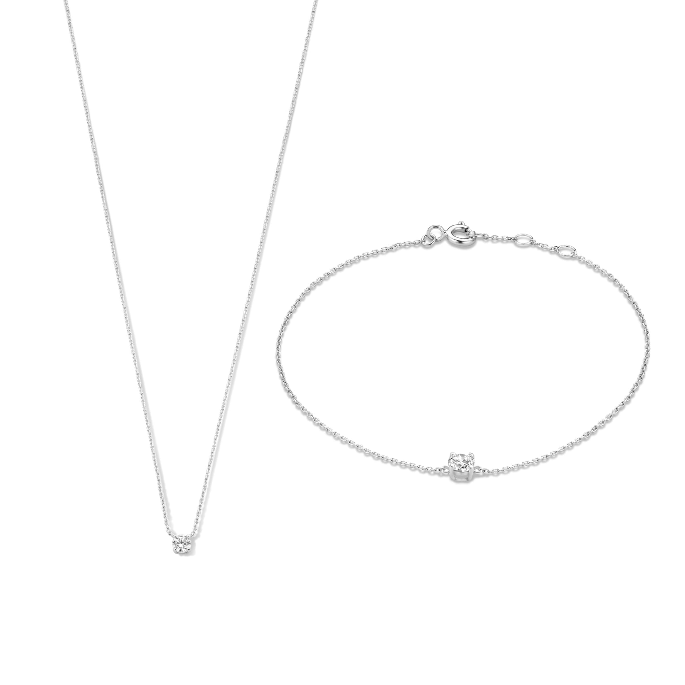 Isabel Bernard Sieraden set in Zilver: voorkant