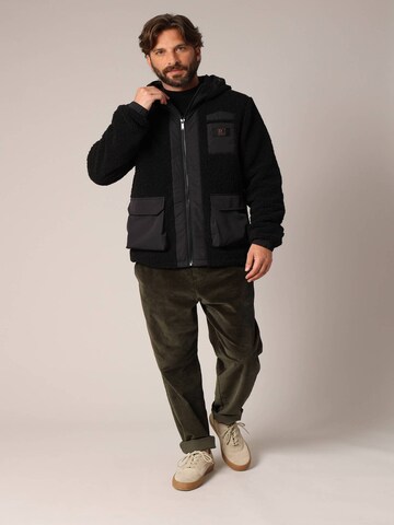 Veste mi-saison 'Cordale' Deeluxe en noir