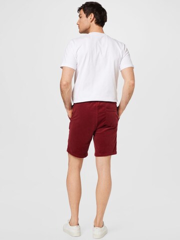 Regular Pantaloni 'Corvin' de la Iriedaily pe roșu