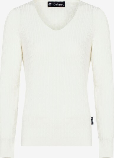 DENIM CULTURE Sweater 'Verla' in Black / natural white, Item view