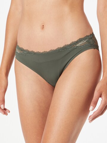 Calvin Klein Underwear Slip in Groen: voorkant