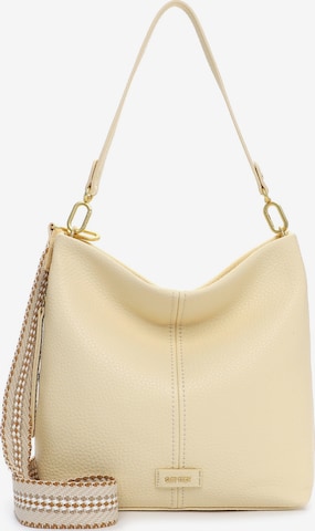 Suri Frey Skuldertaske 'Gray' i gul: forside